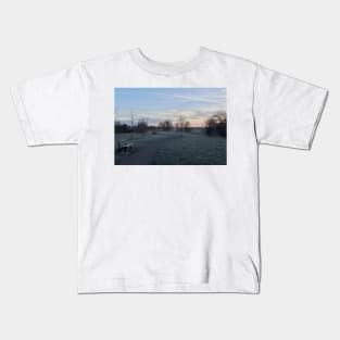 Winter landscape Kids T-Shirt